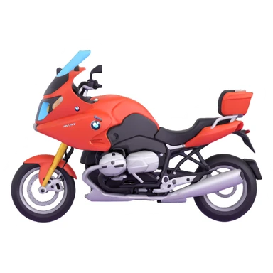 BMW 1200 motorcycle sticker