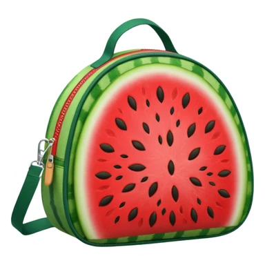 Watermelon lunch bag  sticker
