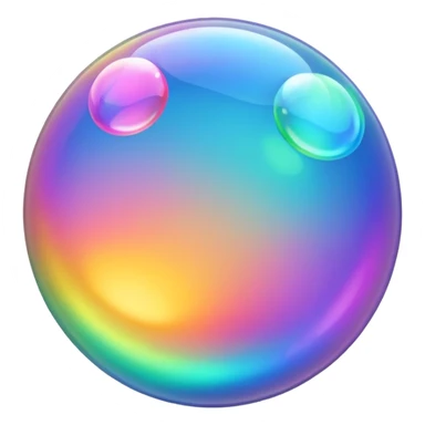 Utopia logo bubble sticker
