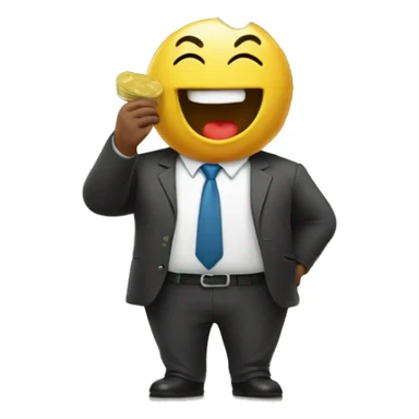 Rich gut eating a tree of Money  sticker