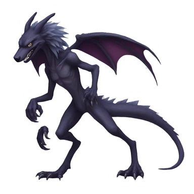 Edgy Eldritch Vernid-Sergal full body sticker