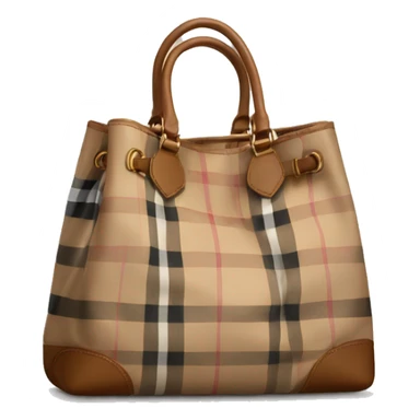 burberry bag sticker