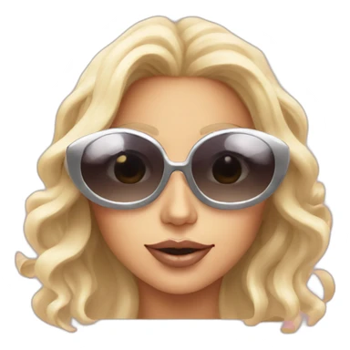 Lady gaga sun tanning  sticker