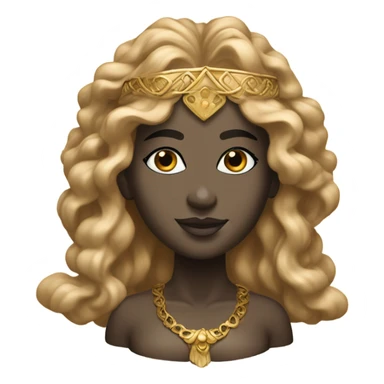Black Aphrodite  sticker
