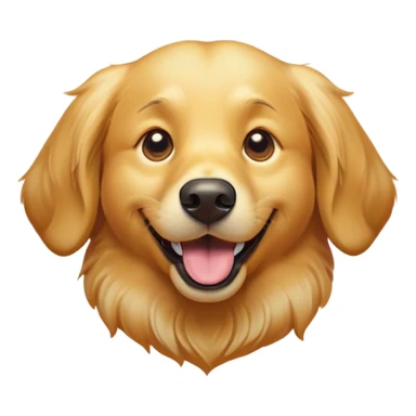 Cinematic Comical Golden Retriever Portrait Emoji, Head tilted dramatically with an exaggeratedly amused expression, featuring a vibrant golden coat with a lively sheen, wide, expressive brown eyes filled with playful disbelief, Simplified yet hilariously expressive features, highly detailed, glowing with a slightly sassy glow, high shine, dramatic yet playful, stylized with an air of cheeky mischief, bright and endearing, soft glowing outline, capturing the essence of a spirited and over-the-top companion, so meme-worthy it feels like it could side-eye its way into internet fame instantly! sticker