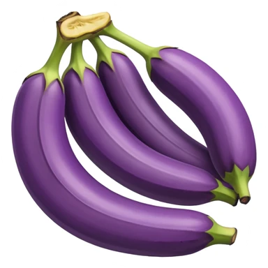 purple bananas sticker