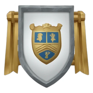 Escudo gimnasia y esgrima de la plata sticker