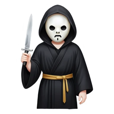 character from the movie Scream sticker