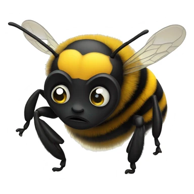 Bumblebee triste sticker