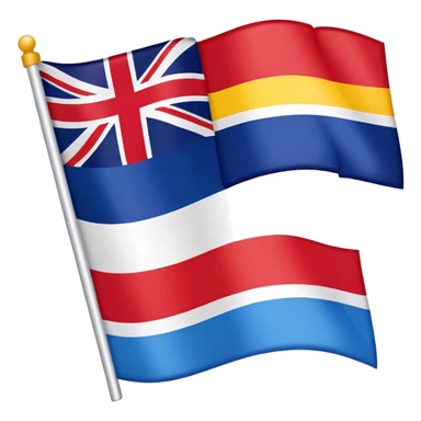 hawaiian flag sticker