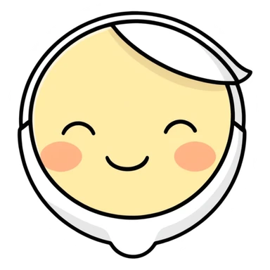 Funny goodnight sticker