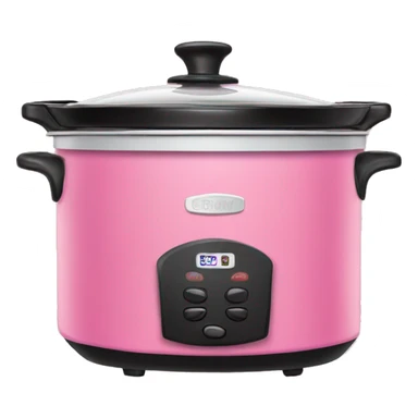 Pink crock pot sticker