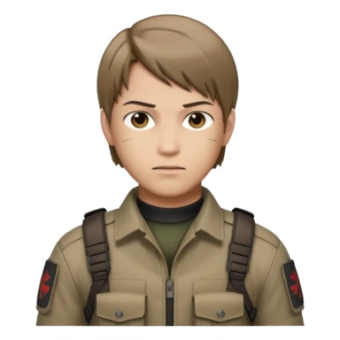 Leon Kennedy from resident evil 4 remake sticker