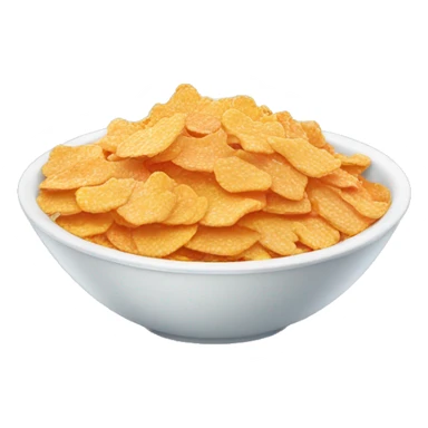 A bowl of frosted flakes sticker