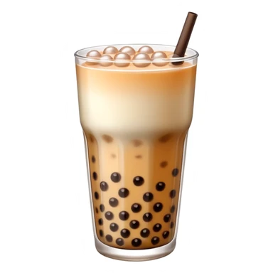 Boba tea sticker