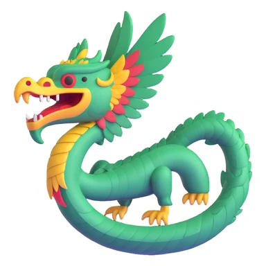 Teotihuacan feathered serpent quetzalcoatl sticker