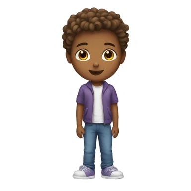 Special kid getting special  sticker