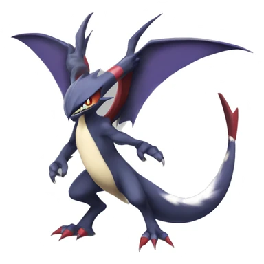 Edgy Cool Nargacuga-Noivern-Latias-Garchomp-Pokémon Full Body sticker