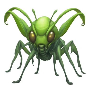 Alien insectoid beast  sticker