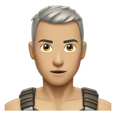 Hombre furiosa sticker