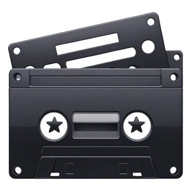video cassette sticker