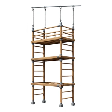 Hanging scaffold  sticker