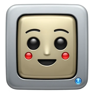 CPU, front facing, plain no text sticker