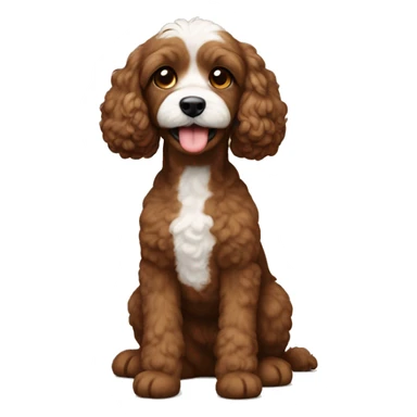 cocapoo brown sticker