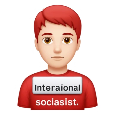 international socialist sticker