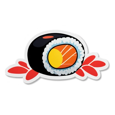 Sushi sticker