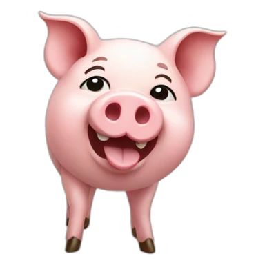 pig offer money sticker