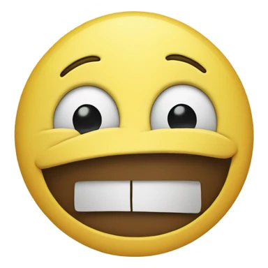 Smiley being rude with a peace sign  sticker