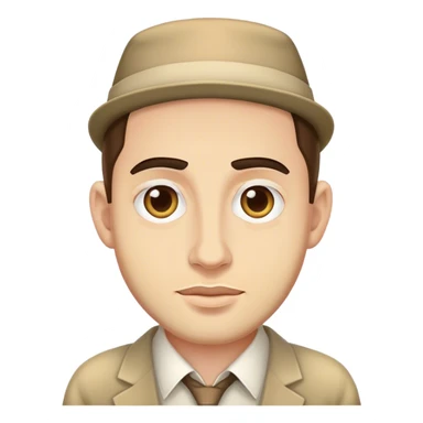 emoji of a jewish man sticker