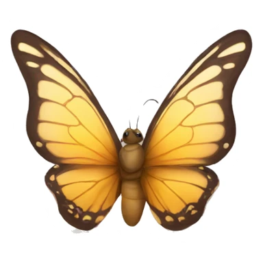 Butterfly reading a book sticker