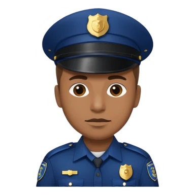 police man sticker