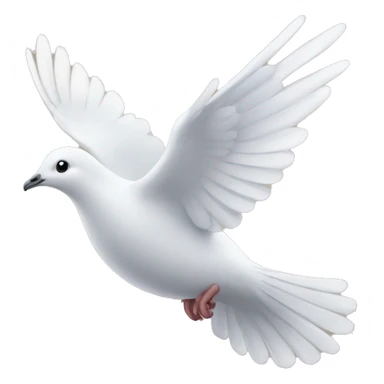 flying dove sticker
