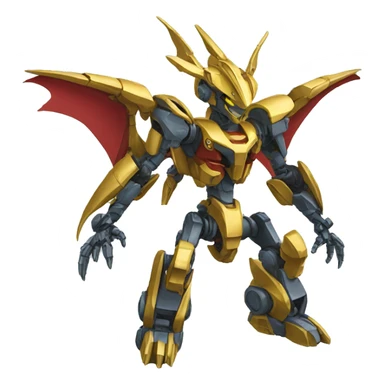 Medabot-Dragon-Mecha sticker