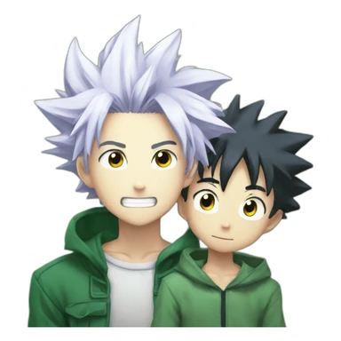 Killua with Gon sticker