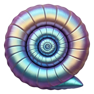 Spiral Shell sticker