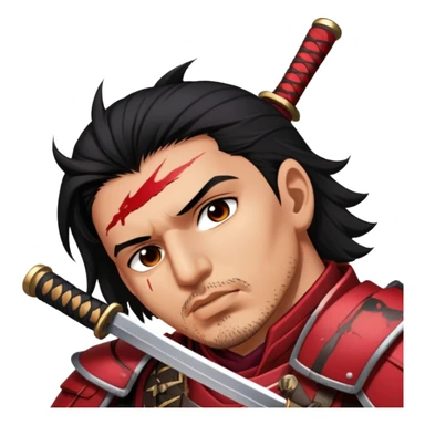 Battle-Ready Samurai sticker