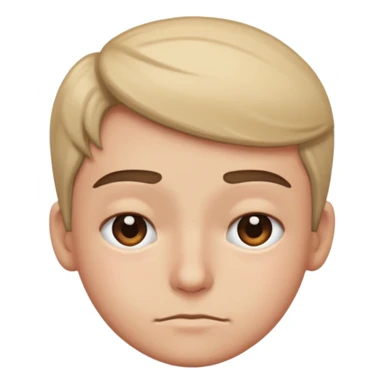 squinting side eye sticker