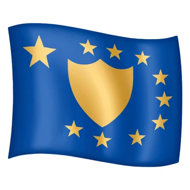 Kosovo flag sticker