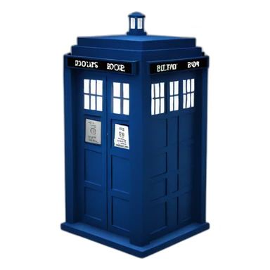 Tardis sticker