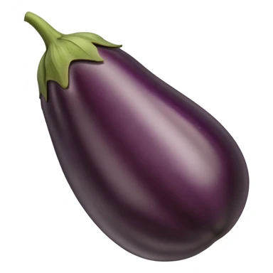 Brown eggplant  sticker