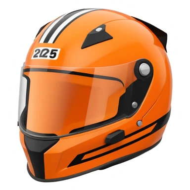 lando norris’ 2025 helmet sticker