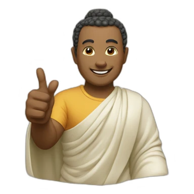budhathumbsup sticker