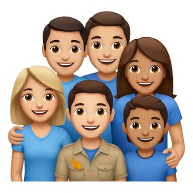 amigos puerto riqueños fuera del campus sticker