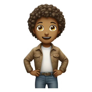 Little person sticker