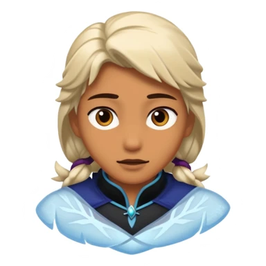 Shadow looming behind, character frozen mid-turn sticker