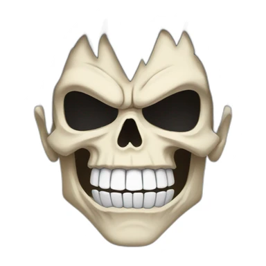Skull Goku sticker